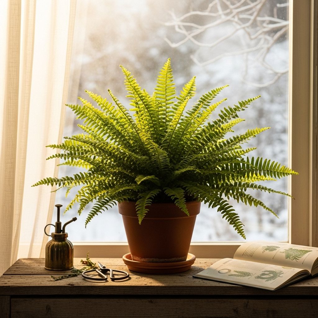 Protect your Boston ferns from winter stress—discover proven methods for dormancy or indoor growth, pest prevention, and troubleshooting.