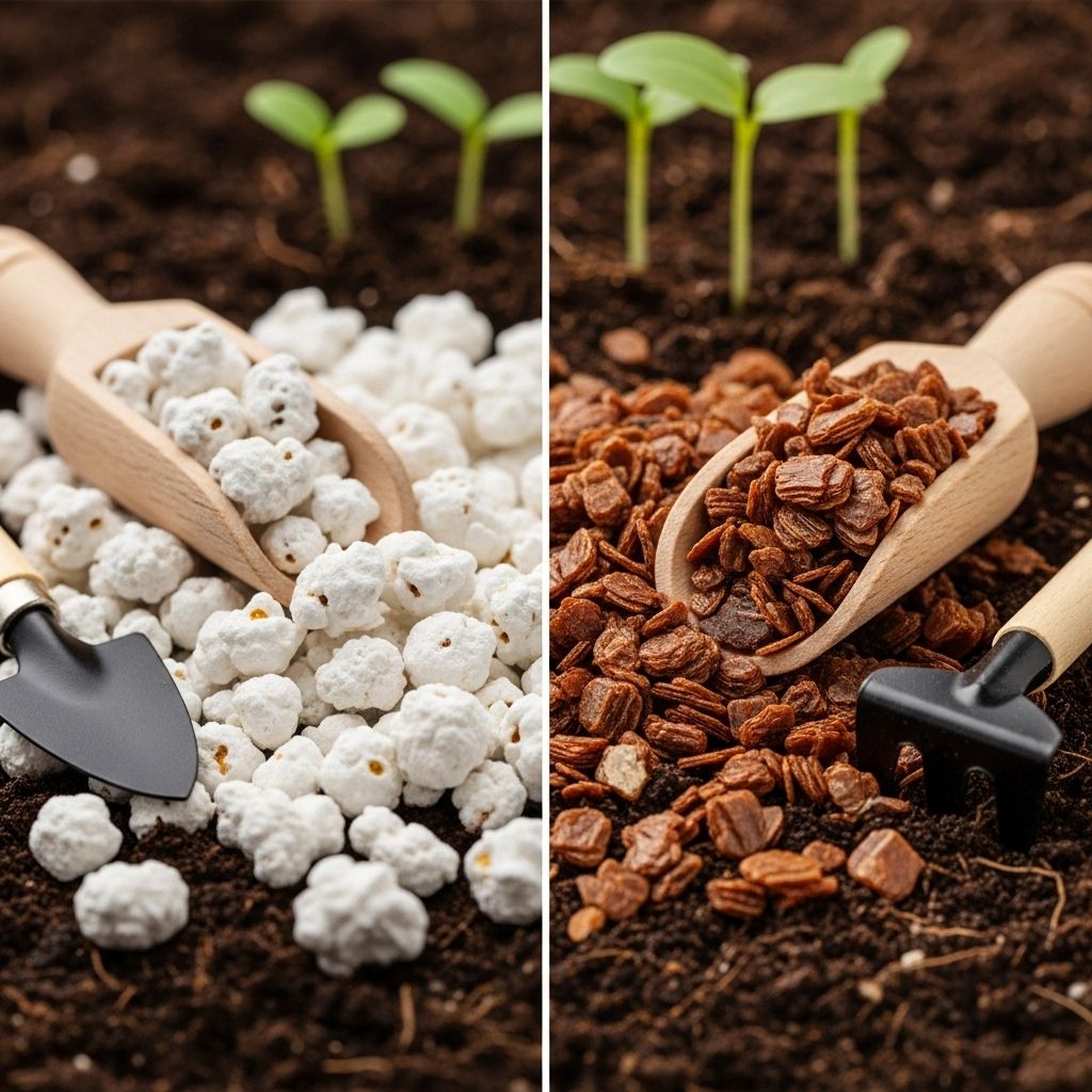Perlite vs Vermiculite: Key Differences and Best Uses in Gardening Discover the essential differences between perlite and vermiculite, and learn how to choose the best soil amendment for your gardening needs.