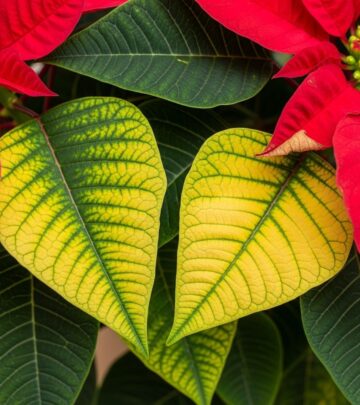 Understanding and Solving the Yellow Leaf Problem in Poinsettias