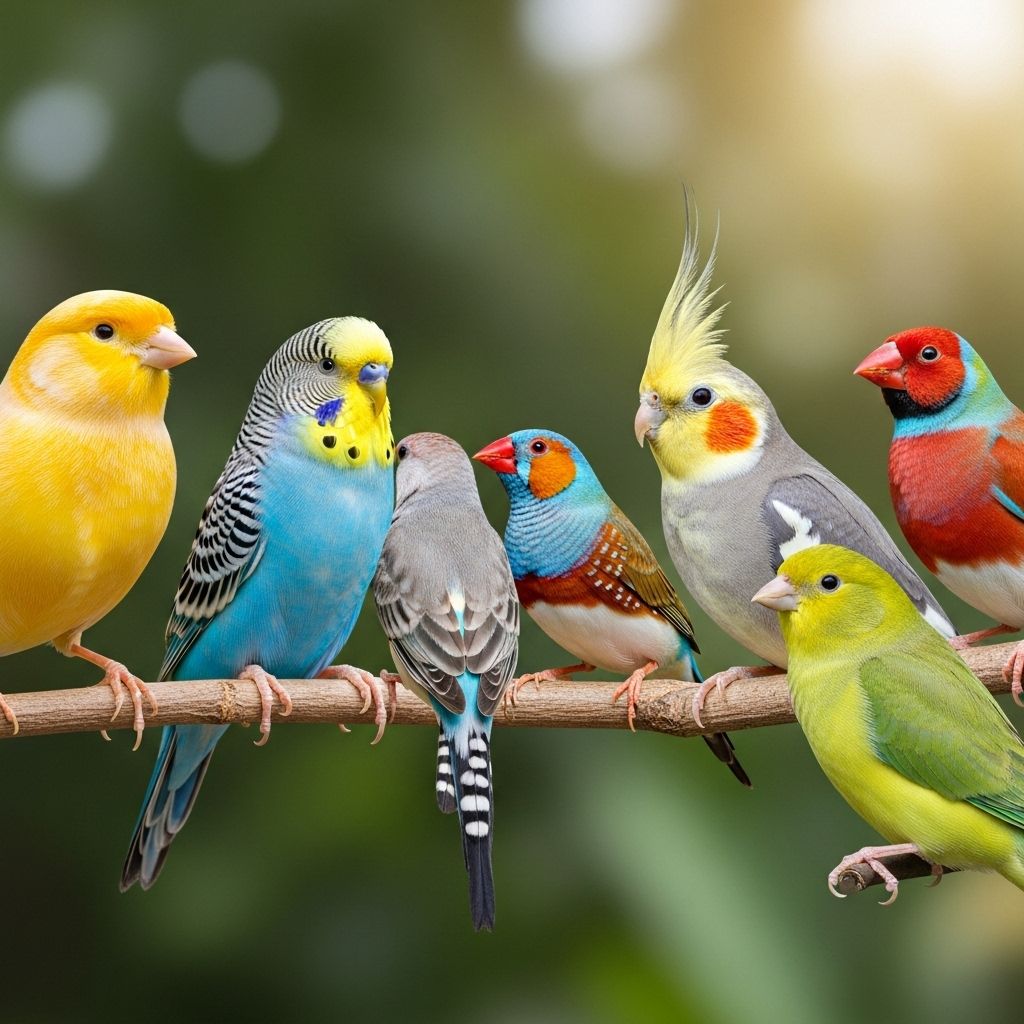 Discover the most beloved small bird species perfect for your home and lifestyle