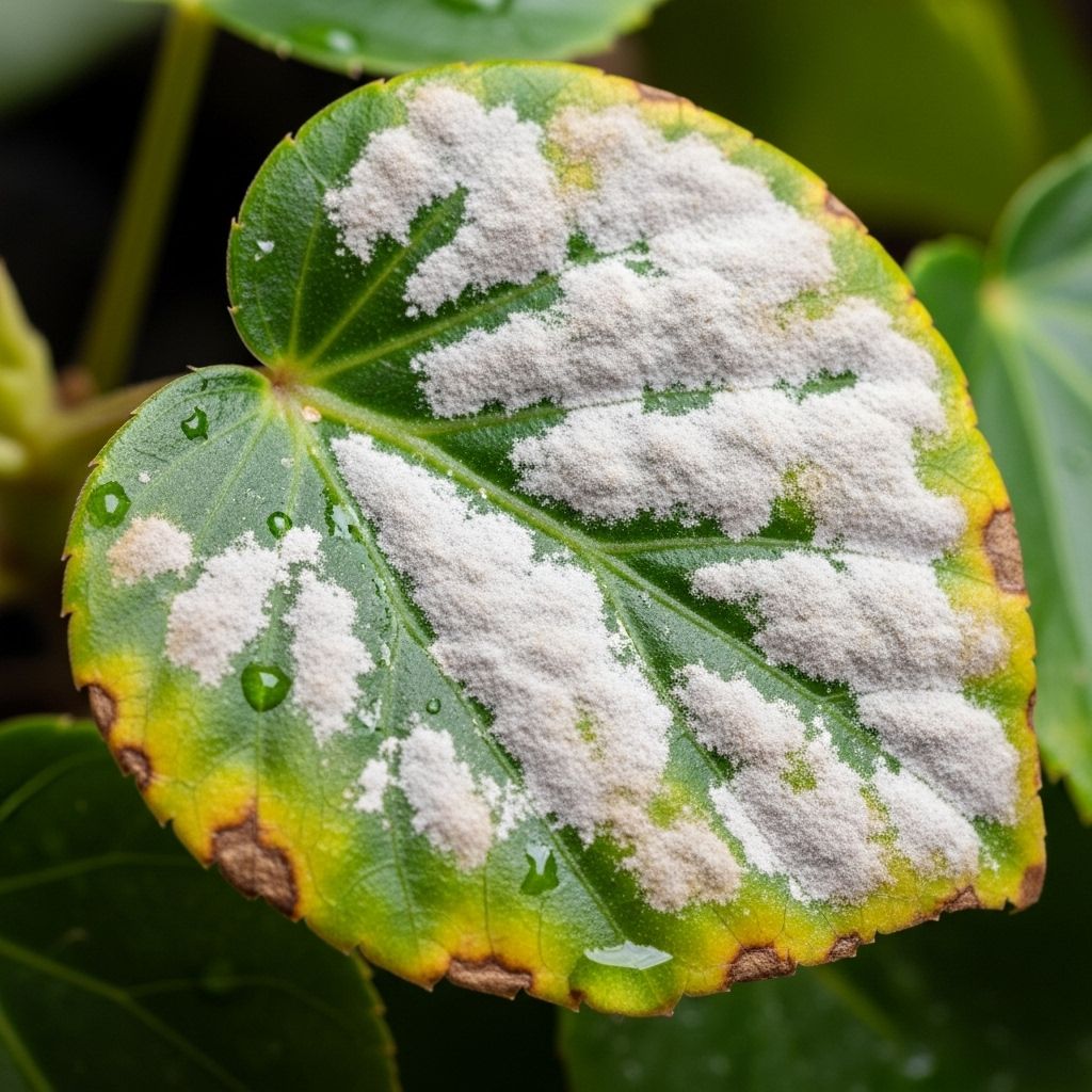 Learn how to identify, prevent, and treat powdery mildew on indoor plants using proven techniques for a healthy home garden.