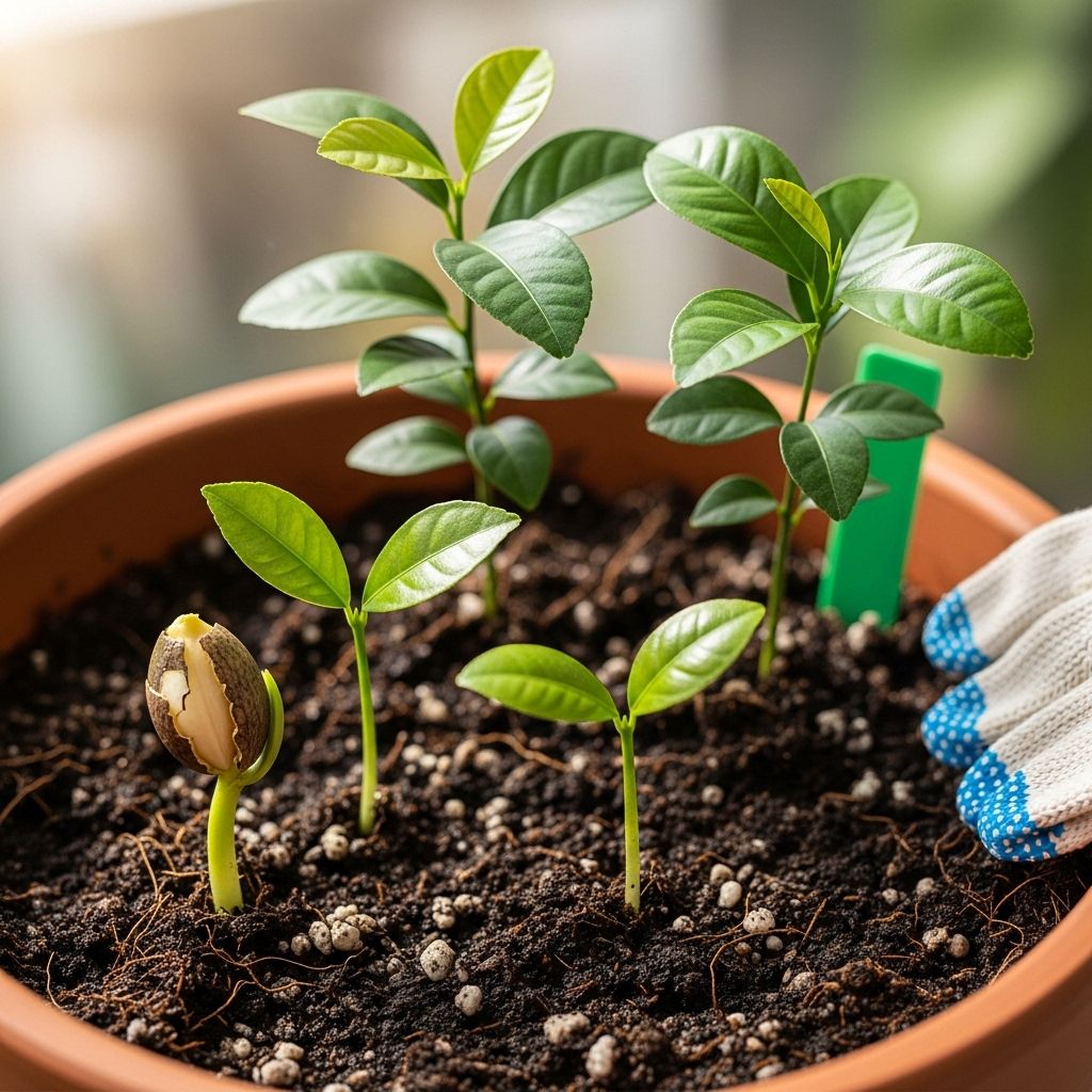 Learn the step-by-step process to grow healthy lemon trees from seeds, from germination to transplanting for rewarding results.
