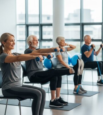 Discover safe, effective seated exercises tailored for older adults to boost strength, mobility, and wellbeing — all from a simple chair.