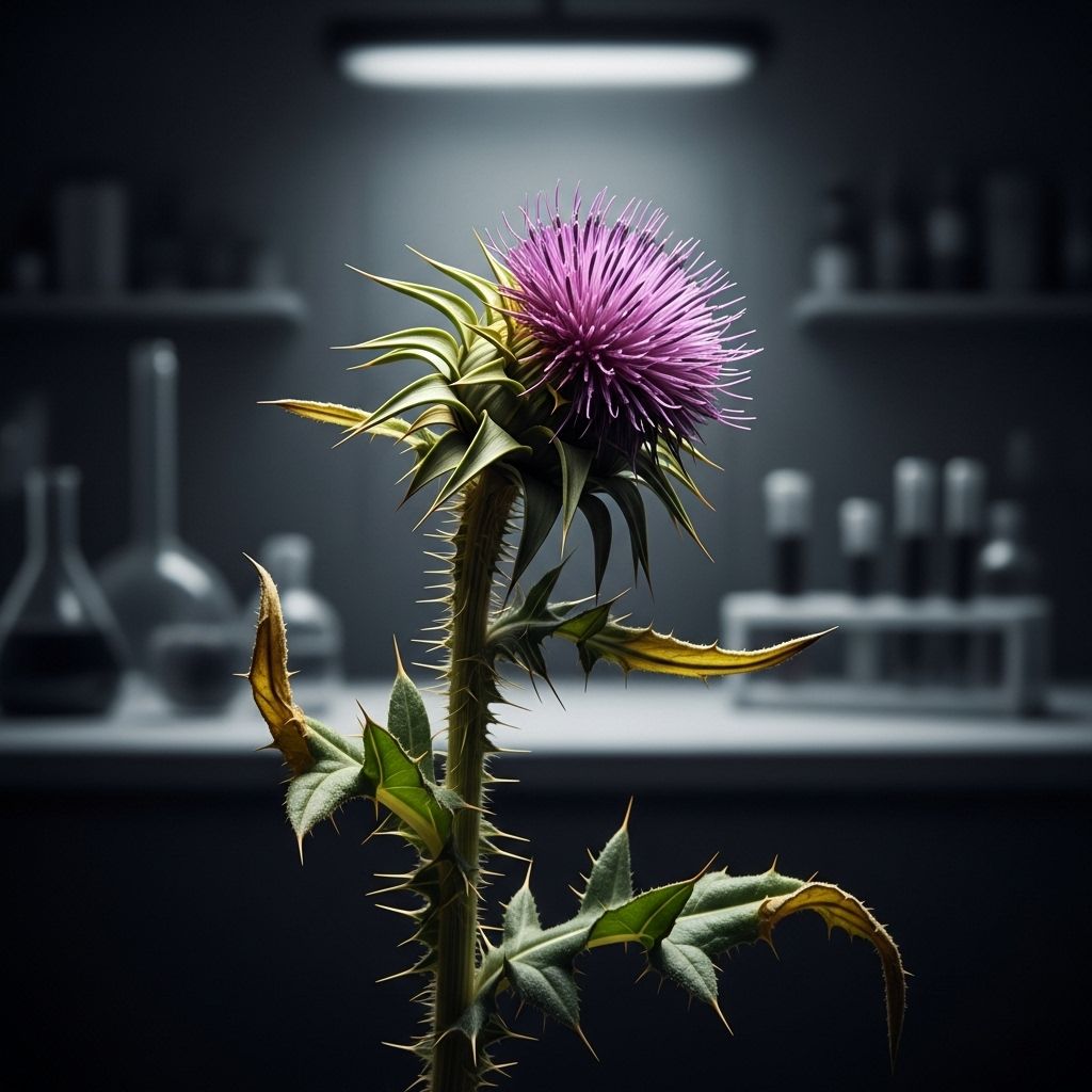 Essential information about the potential risks, side effects, and precautions of using milk thistle as a supplement.
