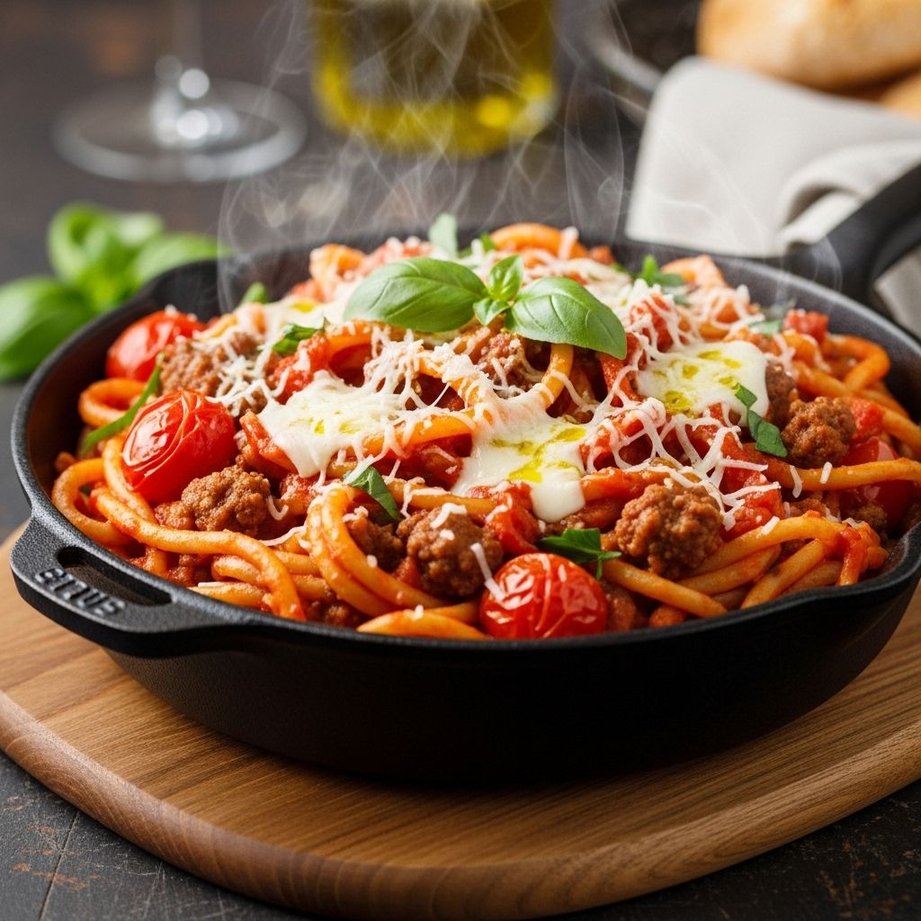 Master the art of quick, wholesome meals with these skillet pasta recipes perfect for busy weeknights.
