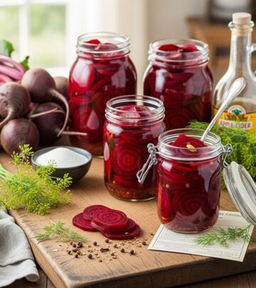 A step-by-step guide to sweet pickled beets, including water bath canning instructions, tips, and FAQs for perfect homemade results.