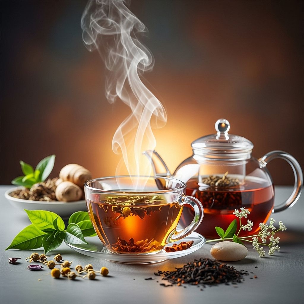 Explore how different teas, their compounds, and consumption patterns may help manage rheumatoid arthritis symptoms and disease progression.