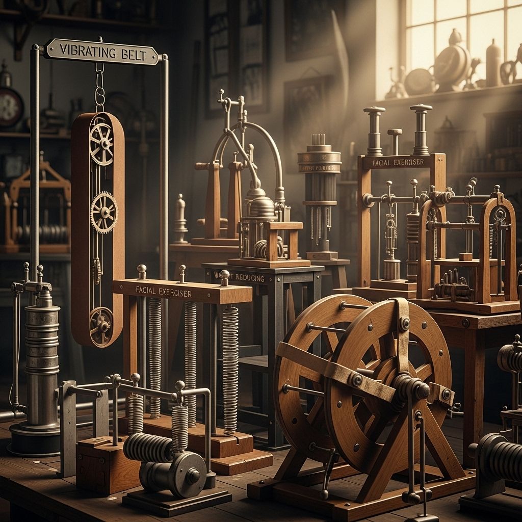 Step back in time to explore the strangest exercise machines and fitness fads that shaped the way people approached physical health over the last century.