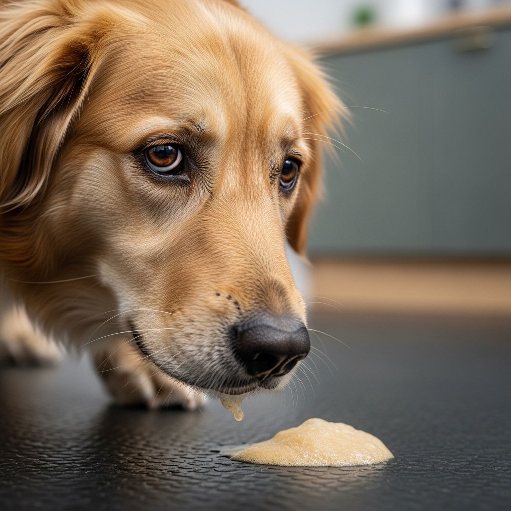 Understand why dogs vomit, identify the different types and causes, and learn when to seek immediate veterinary care.