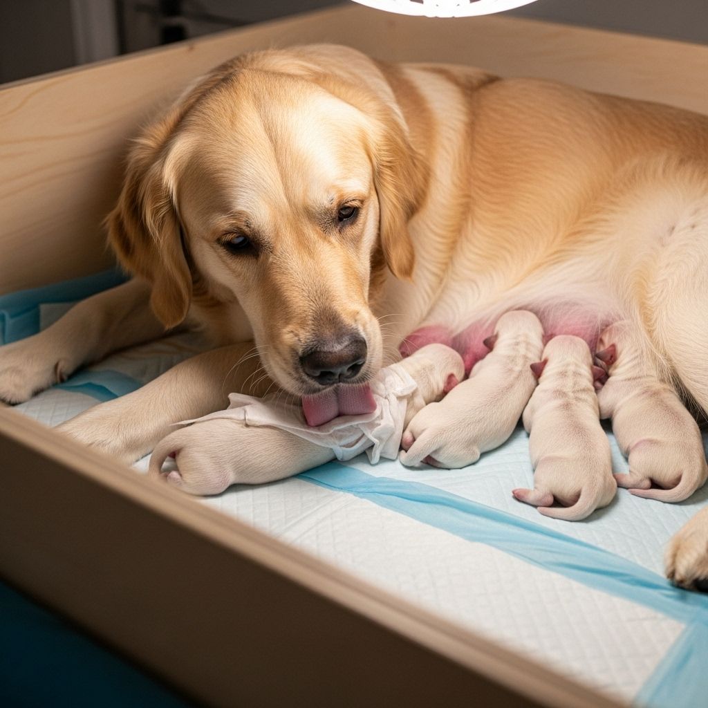 Everything you need to know to safely support your dog through pregnancy, canine labor, and the whelping process.