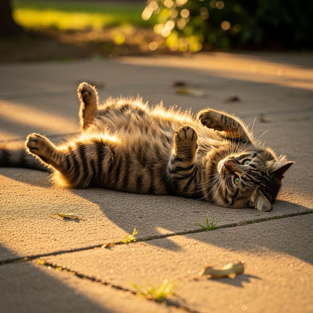 Why Cats Roll on Concrete Unraveling the Mysteries Behind Feline Rolling Behavior on Concrete Surfaces