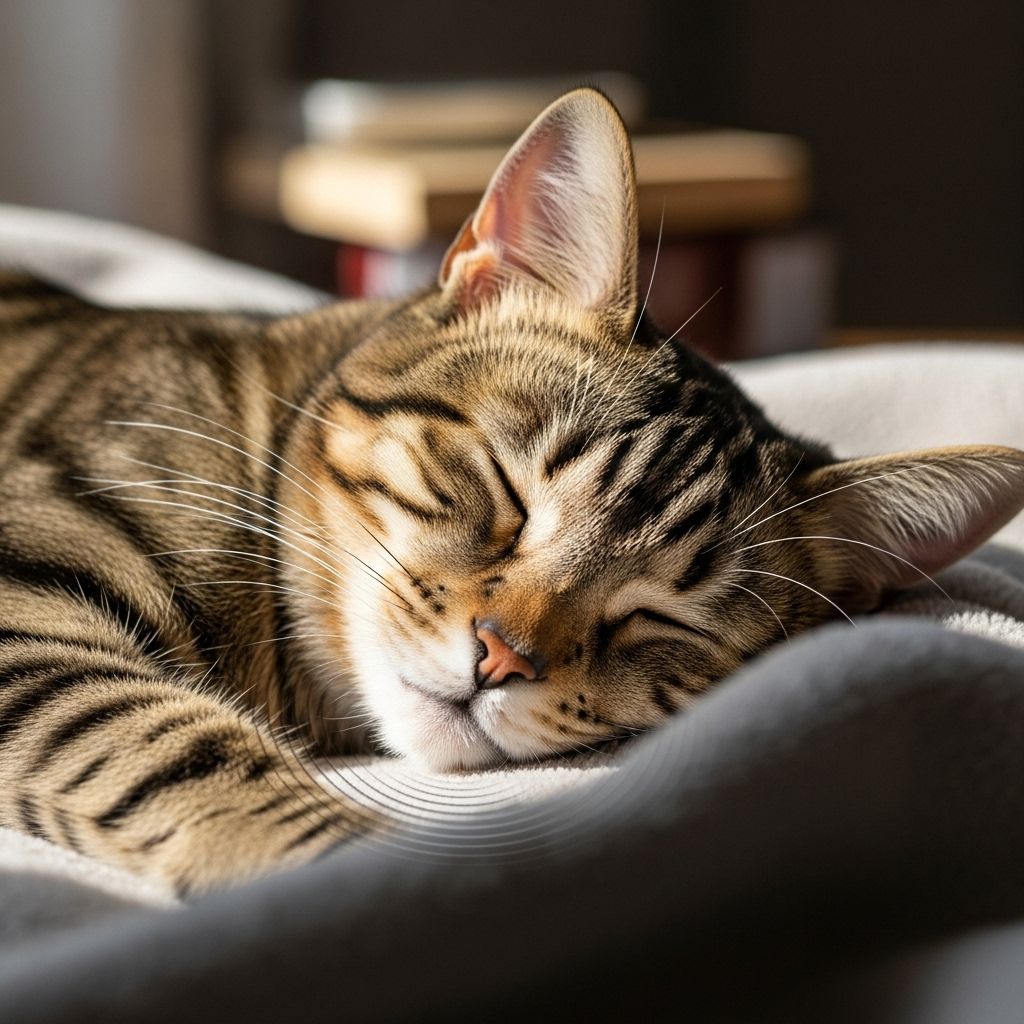Understanding the science and emotion behind feline purring during sleep, including healing powers and what it means for your cat’s wellbeing.