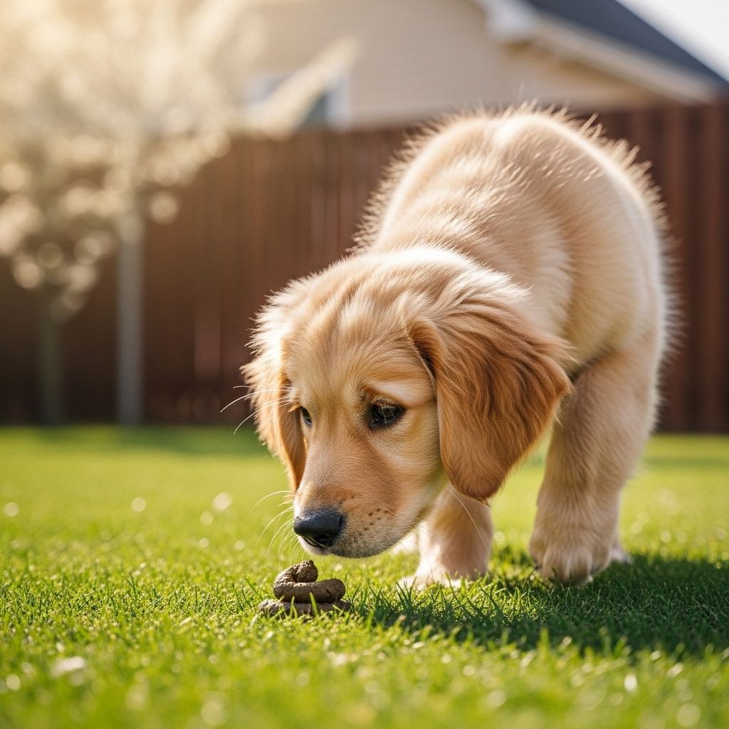 Understand why puppies engage in poop eating, the risks involved, and practical strategies to stop and prevent coprophagia in dogs.