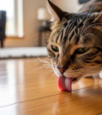 Discover the curious reasons behind cats licking floors—including medical and behavioral causes—and expert advice to ensure your pet’s wellbeing.