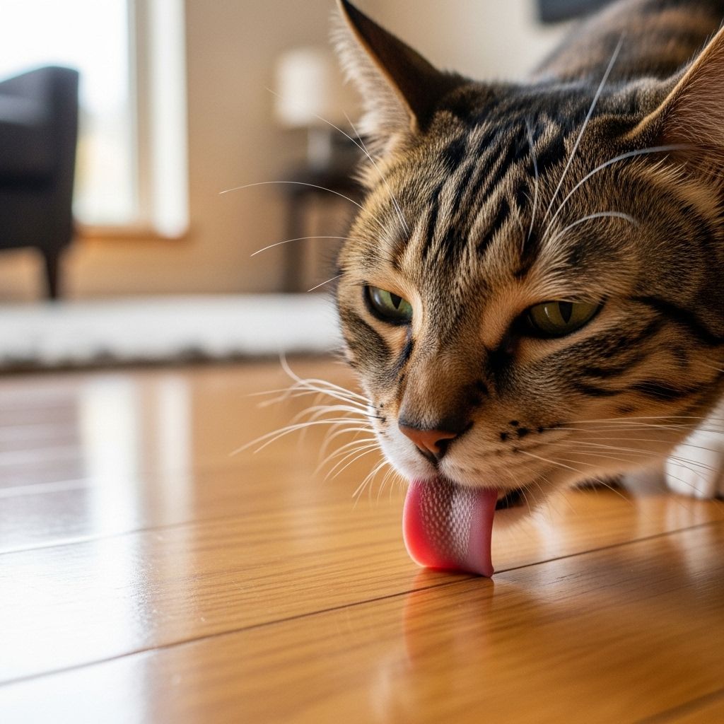 Why Is My Cat Licking the Floor? 6 Vet-Verified Reasons Explained Discover the curious reasons behind cats licking floors—including medical and behavioral causes—and expert advice to ensure your pet’s wellbeing.